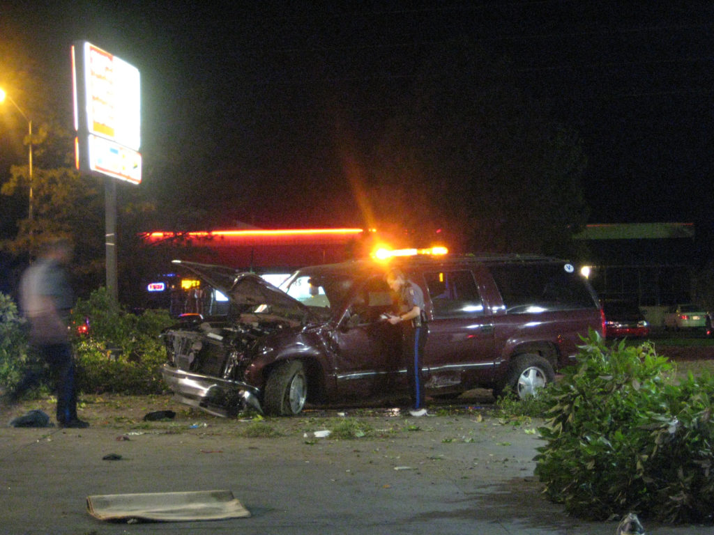 Man lifeflighted after singlevehicle accident in North Lawrence